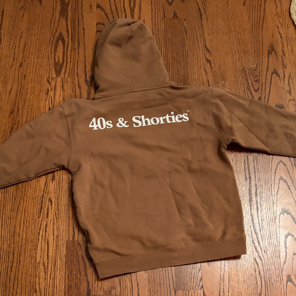40’s and shorties Brown Hoodie for Men - Picture 2 of 3